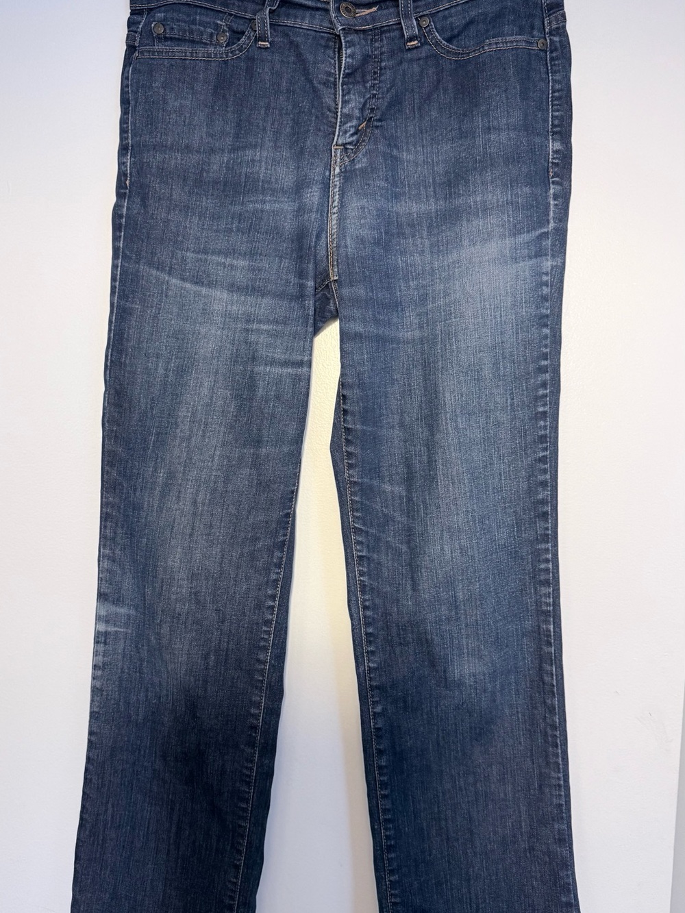 Levi's 512 Women’s Straight Leg Blue Denim Jeans
